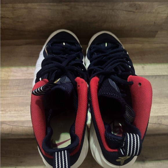 Kids Black and Red Sneakers